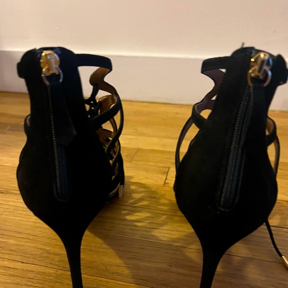 NEW. AQUAZZURA HIGH HEEL SANDALS. - Picture 6 of 11